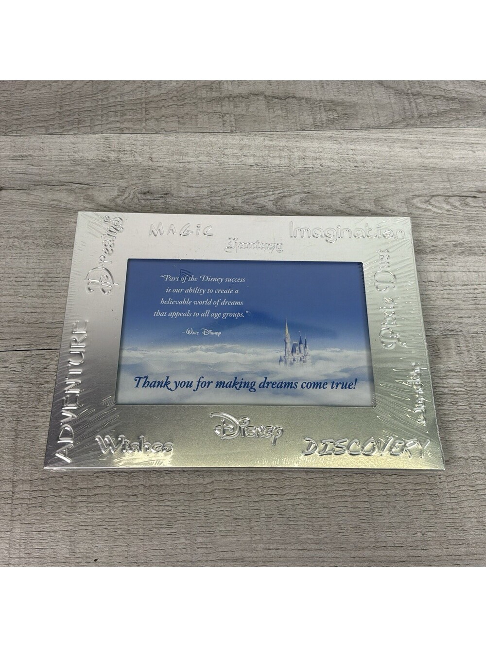 Disney Silver Photo Frame Magic Dreams 4x6